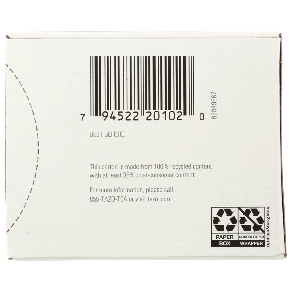 Tazo - Green Tea Green Ginger - 20 Tea Bags