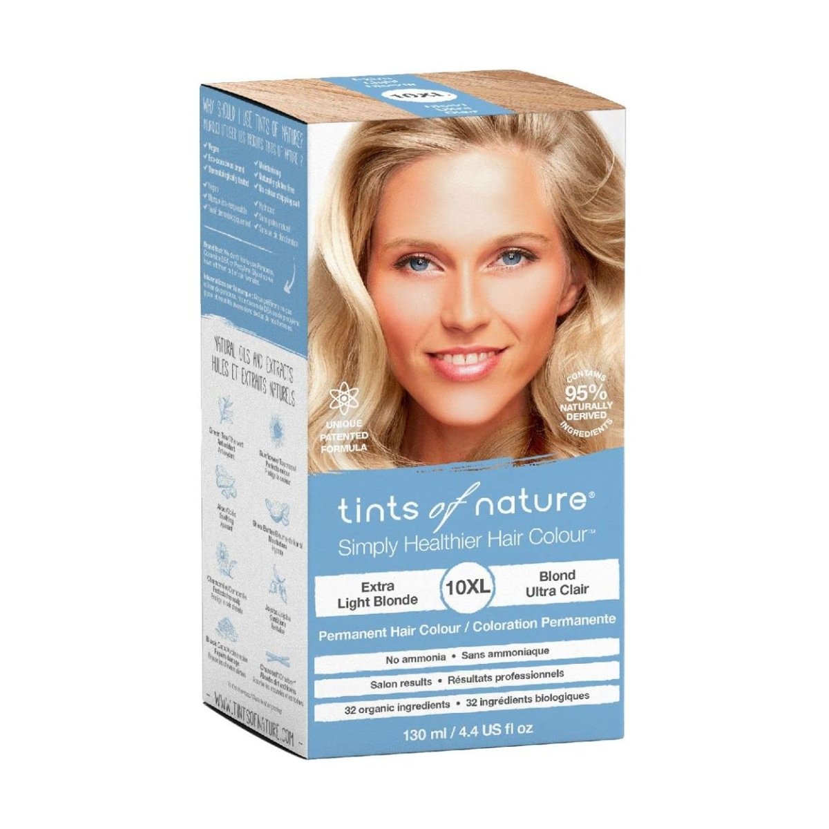 Tints Of Nature - Conditioning Permanent Hair Color 10XL Extra Light Blonde - 4.4 fl. oz.