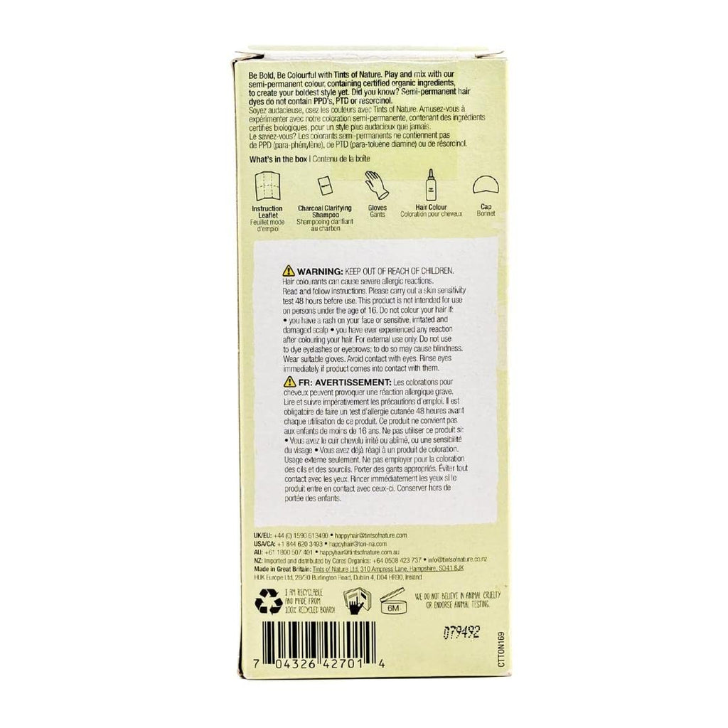 Tints Of Nature - Semi-Permanent Hair Color Bold Green - 2.46 fl. oz.
