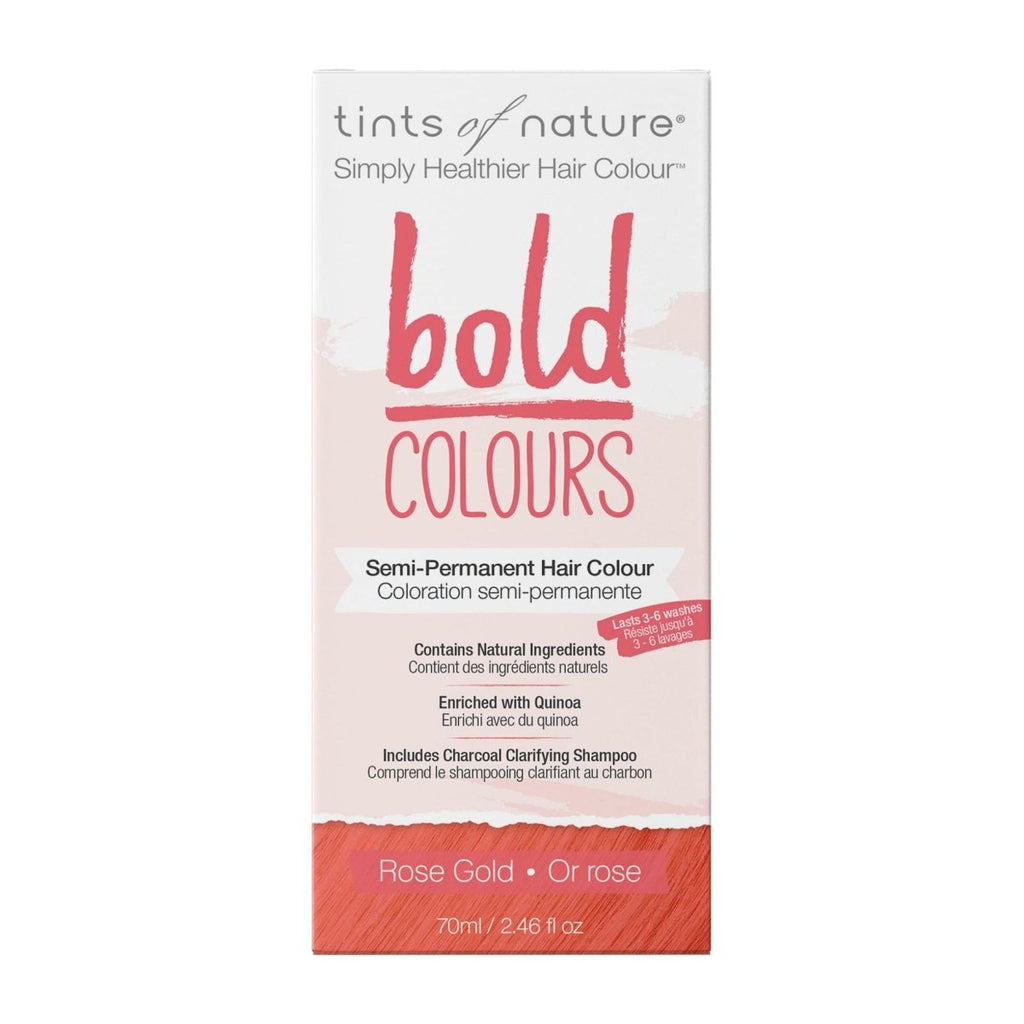 Tints Of Nature - Semi-Permanent Hair Color Bold Rose Gold - 2.46 fl. oz.