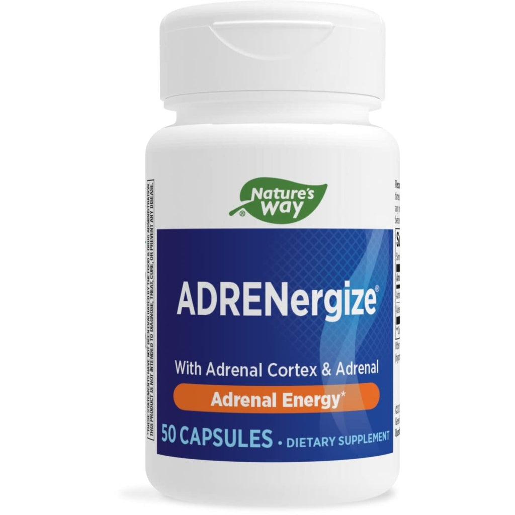Title: Nature's Way ADRENergize - Cortex & Whole Adrenal Blend, 50 Capsules