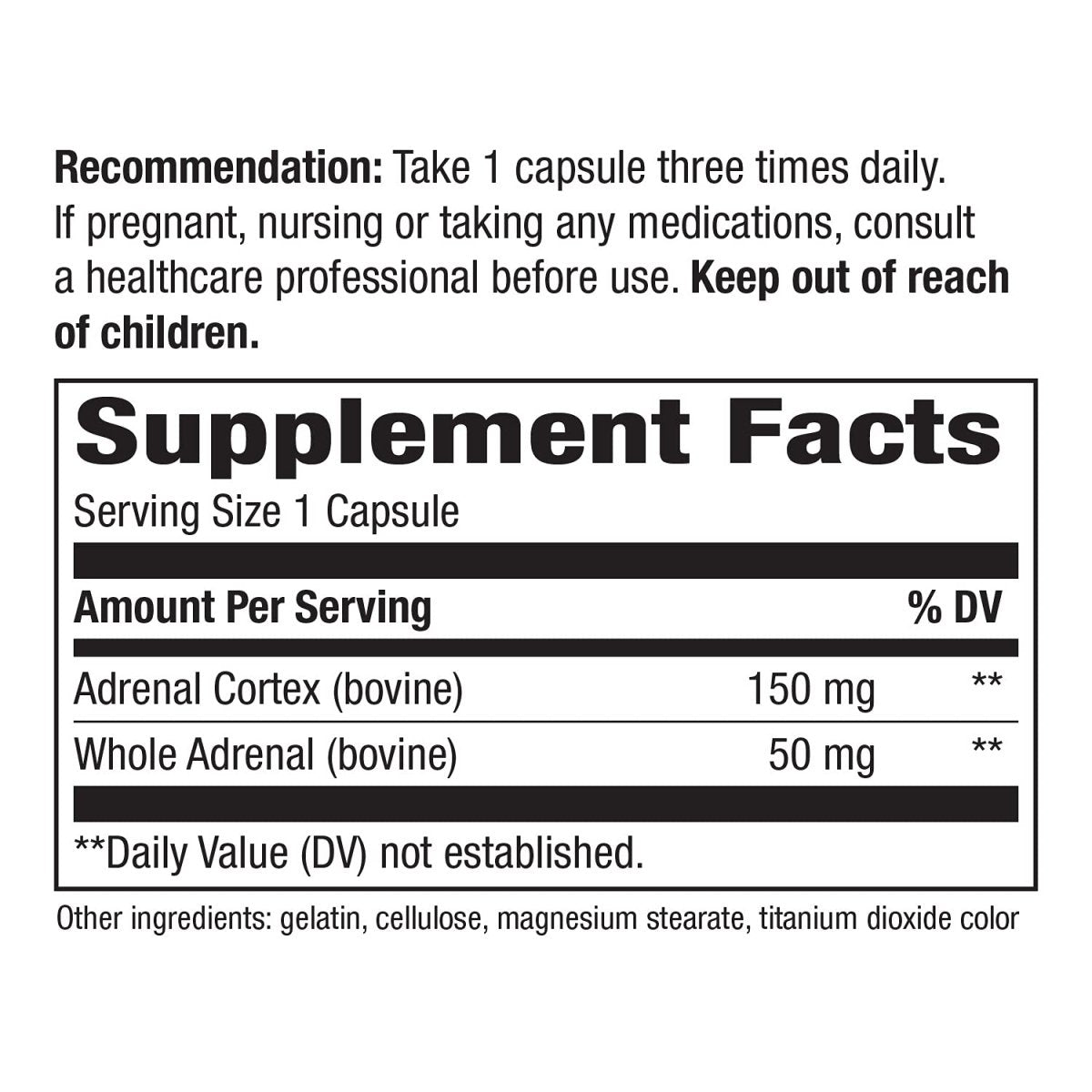 Title: Nature's Way ADRENergize - Cortex & Whole Adrenal Blend, 50 Capsules