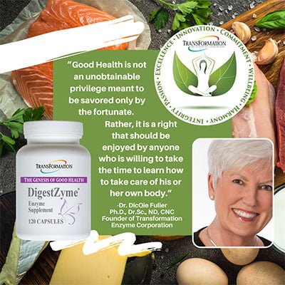 Transformation Enzymes Digestzyme 120 Capsules