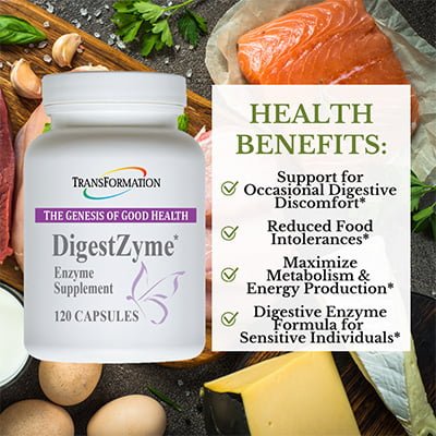 Transformation Enzymes Digestzyme 120 Capsules