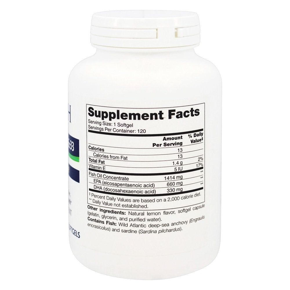 Trident SAP 66:33 Lemon Flavor 120 Softgels