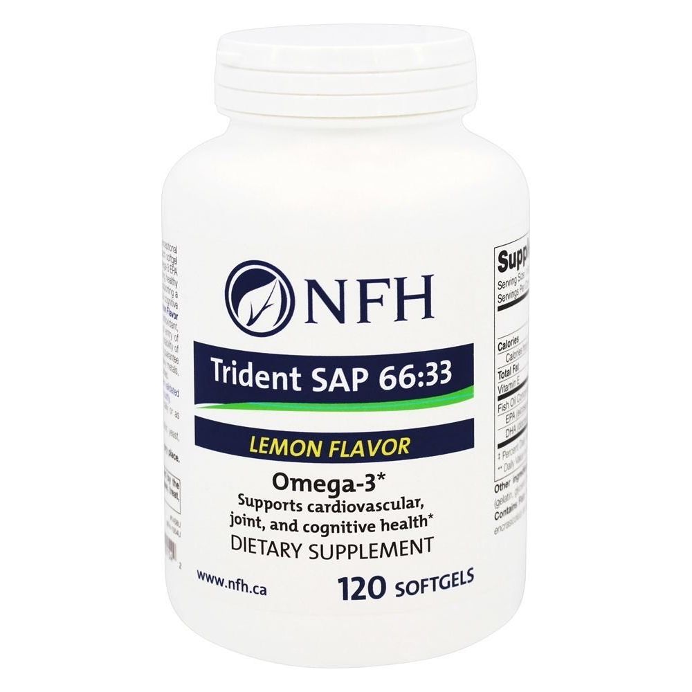 Trident SAP 66:33 Lemon Flavor 120 Softgels