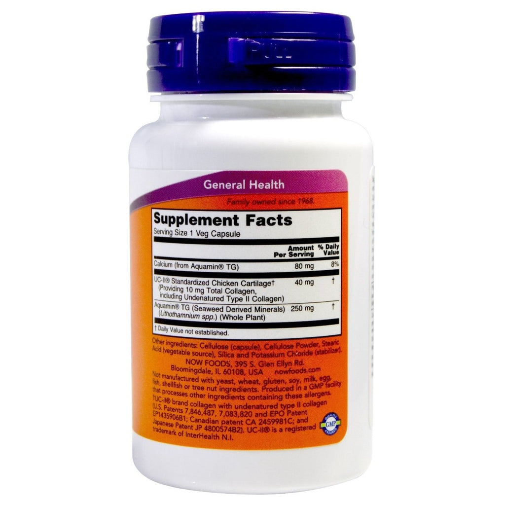 UC II Joint Health Undenatured Type II Collagen 60 VegiCaps (Pack of 2)