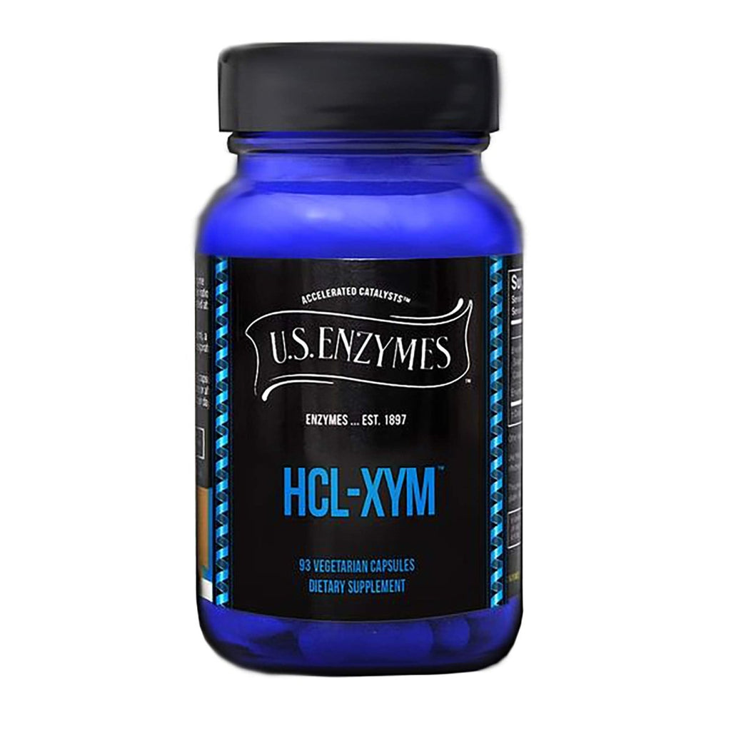 US Enzymes HCL-XYM Betaine HCL (Hydrochloride) 93 Caps