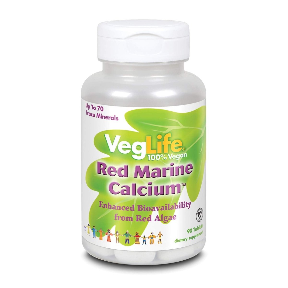 VegLife - Red Marine Calcium - 90 Tablets