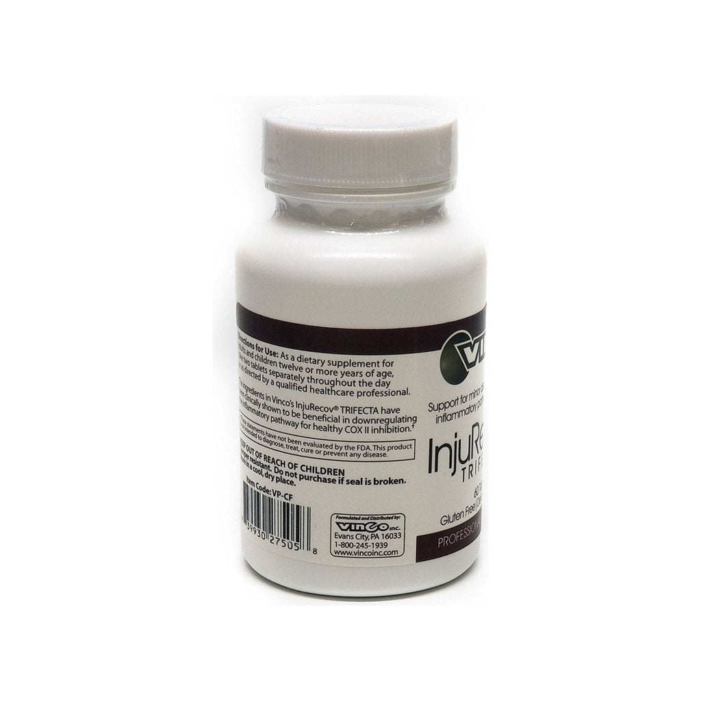 Vinco InjuRecov Trifecta 60 Tablets - VP-CF