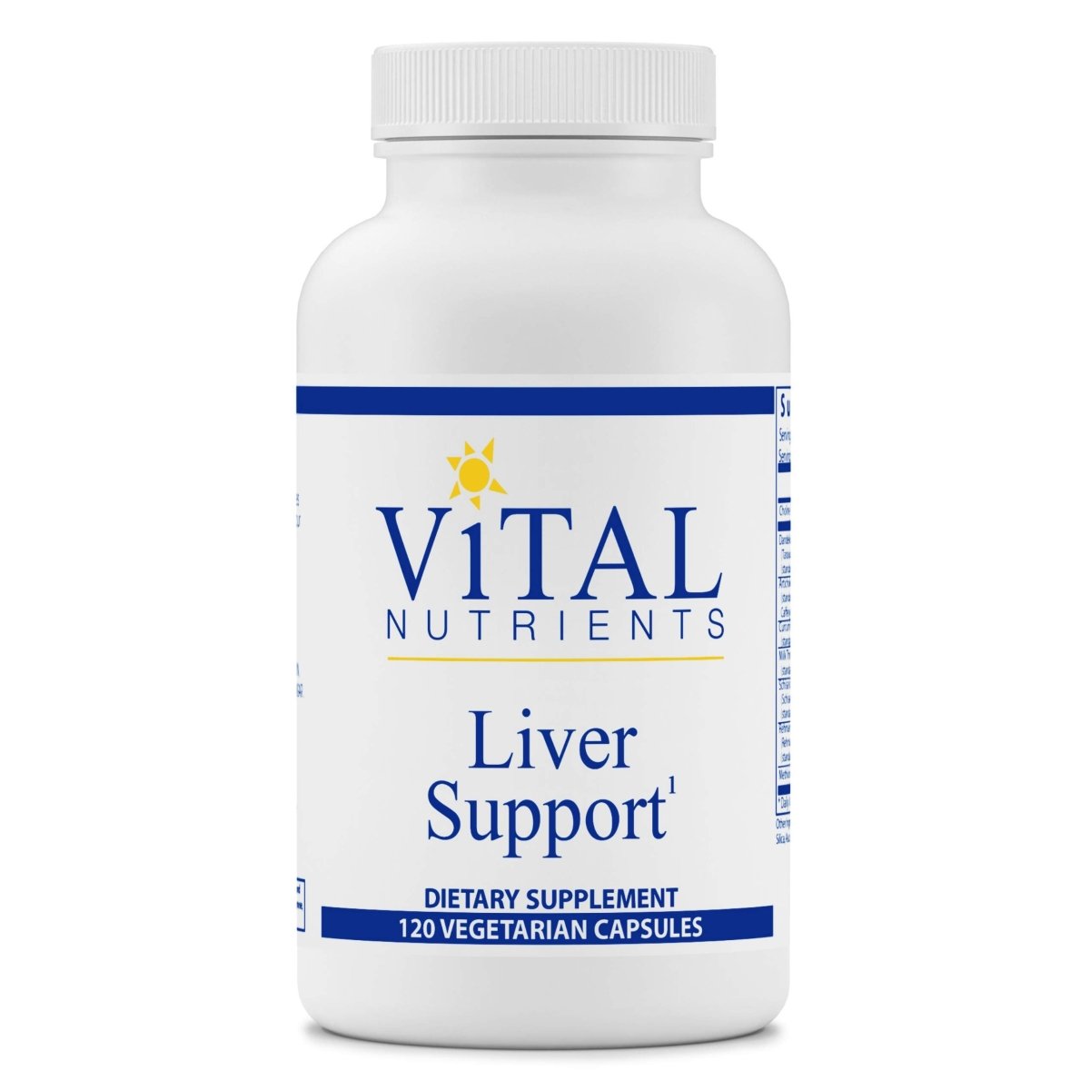 Vital Nutrients Liver Support 120 Vcaps