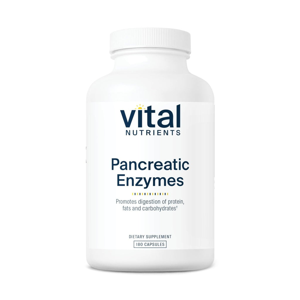 Vital Nutrients Pancreatic Enzymes 1000mg 180 Capsules