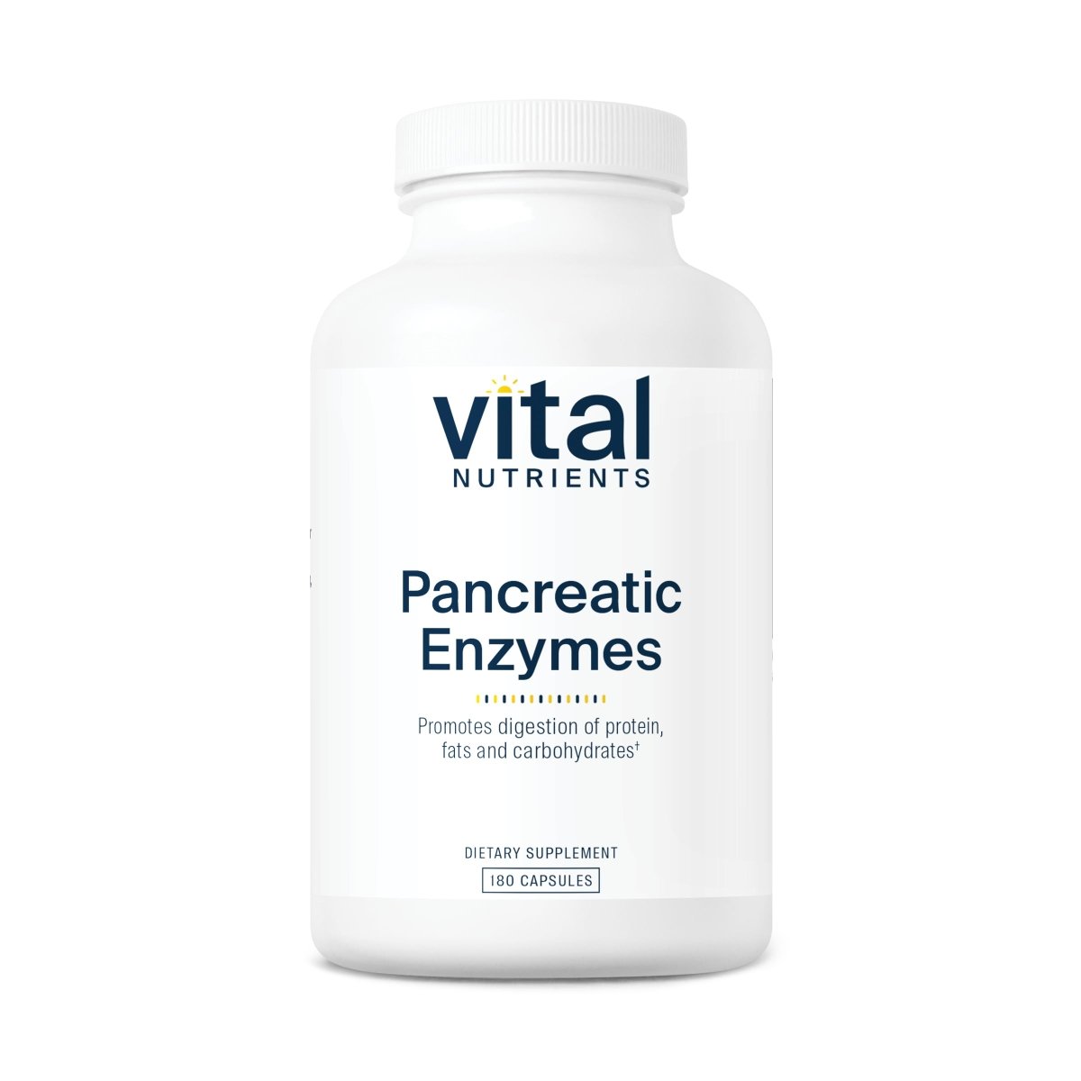 Vital Nutrients Pancreatic Enzymes 1000mg 180 Capsules