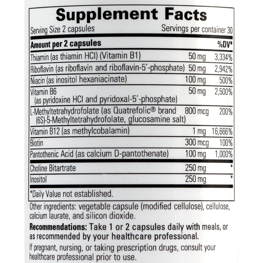Vitamins & Minerals Active B-Complex Dairy Free | Vegan | Gluten Free