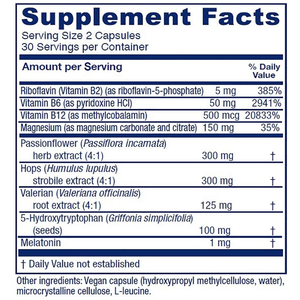 Vitanica SleepBlend 60 Vcaps