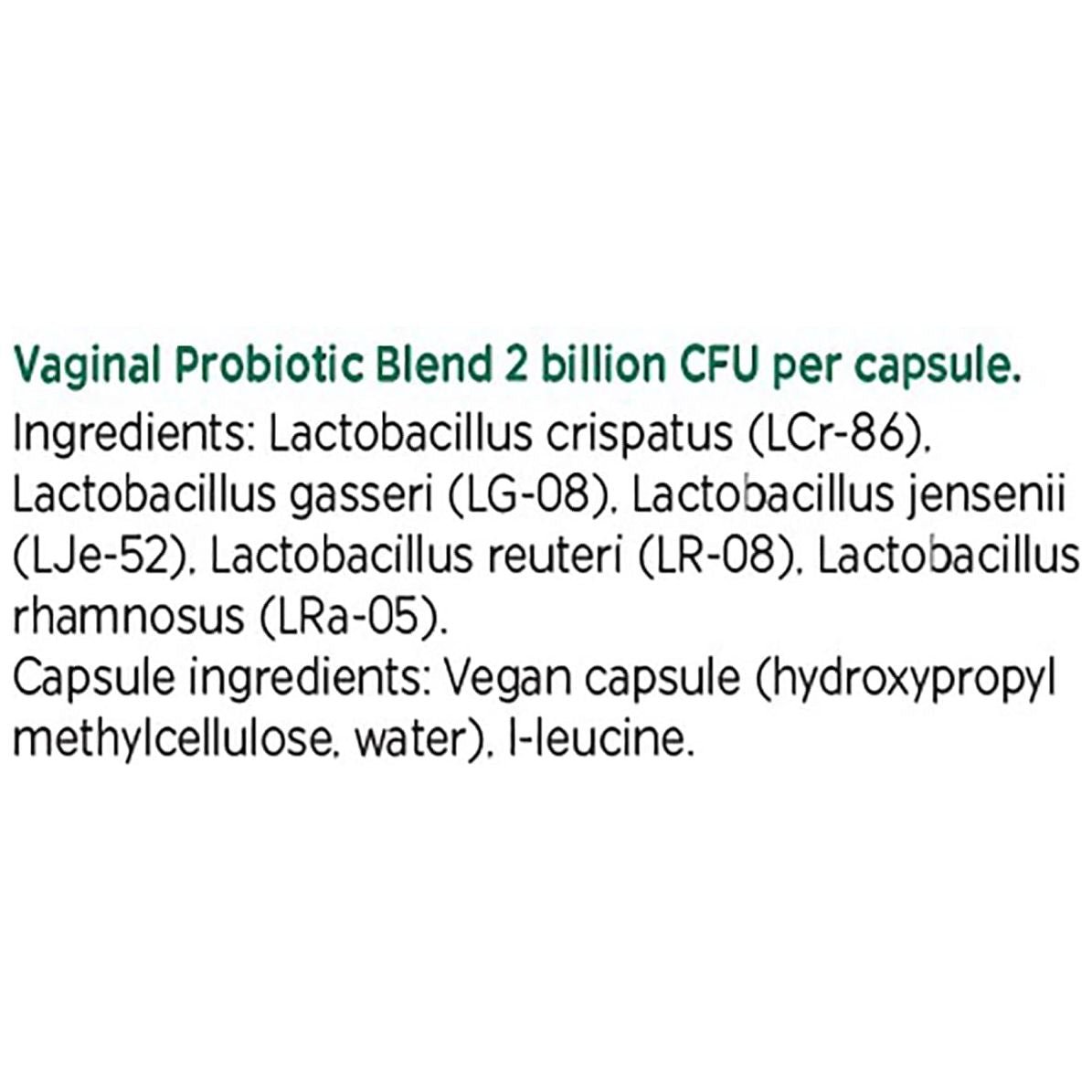 Vitanica V-Probiotics - Vaginal Probiotics for Women - Vaginal Suppositories with Lactobacillus Rhamnosus, Gasseri & More - Women's Health Supplement - Consumer Line - 30 Vaginal Suppositories