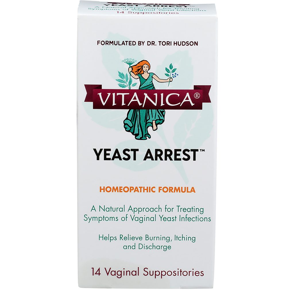 Vitanica Yeast Arrest 14 Suppositories
