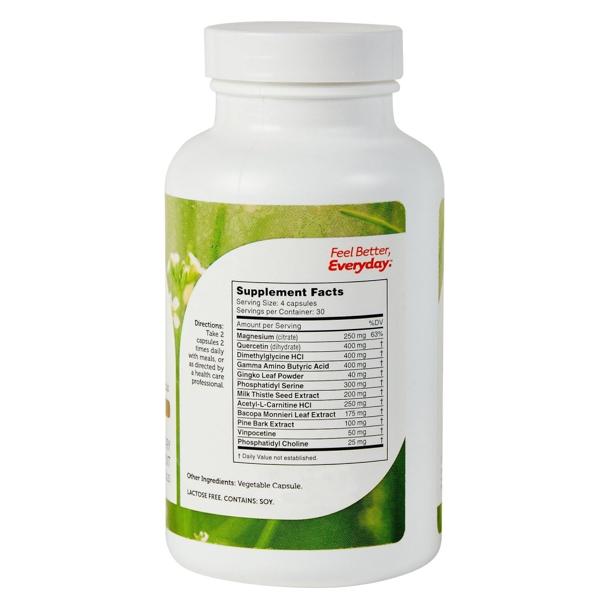 Zahler - AdultFocus Cognitive Health Support - 60 Capsules -