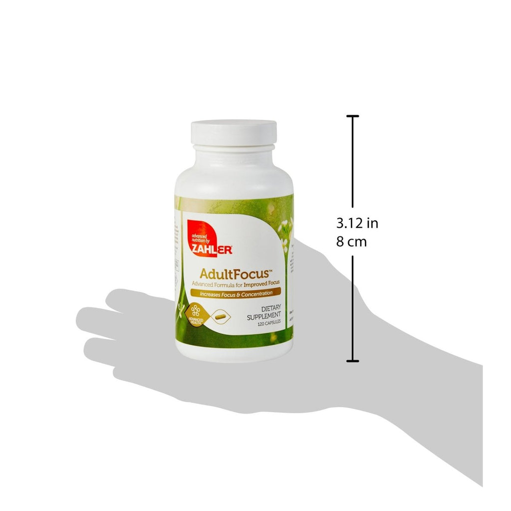 Zahler - AdultFocus Cognitive Health Support - 60 Capsules -