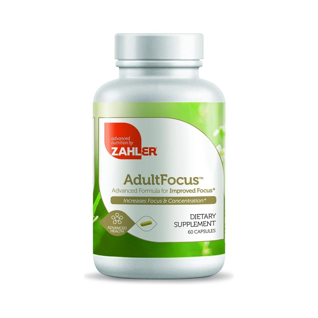 Zahler - AdultFocus Cognitive Health Support - 60 Capsules -