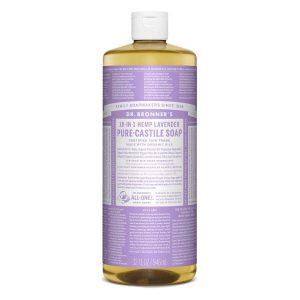 Dr. Bronner's Organic Pure Castile Liquid Soap Lavander 32 fl oz