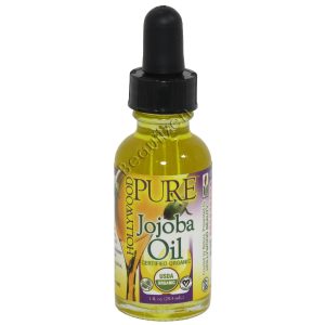 Hollywood Beauty Pure Organic Jojoba Oil, 1 Oz