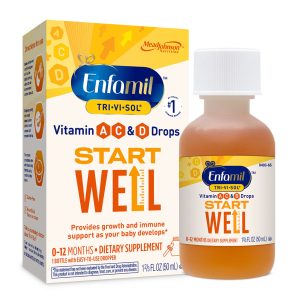 Enfamil Tri-Vi-Sol Supplement Drops Vitamins A D&C For Infants 50 Ml