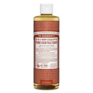 Dr. Bronner's Pure Castile Liquid Soap Hemp Eucalyptus -- 16 Fl Oz