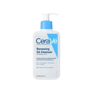 CeraVe Renewing SA Cleanser For Normal Skin, 8 Fl Oz