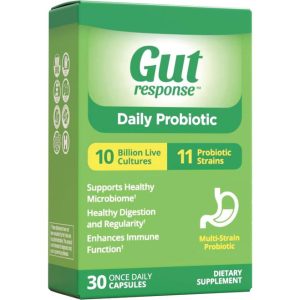 Gut Response Daily Probiotic Capsules 30Ct