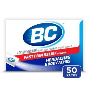 BC Powder Max Strength Stick Packs – 50 ct Packets – High Potency Fast Pain Relief