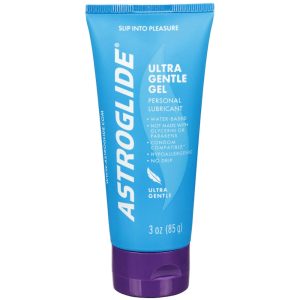 Astroglide Ultra Gentle Gel Personal Lubricant for Sensitive Skin, 3 oz