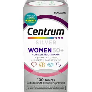 Centrum Silver Women 50 + Multivitamin Tablets 100Ct