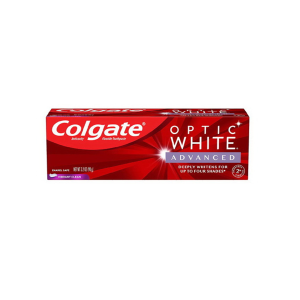 Colgate Optic White Advanced Anticavity Fluoride Vibrant Clean Toothpaste 3 Oz