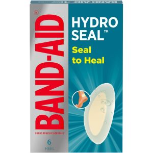 Band-Aid  Hydro Seal Blisters Heels Adhesive Bandages All One Size 6 Ea