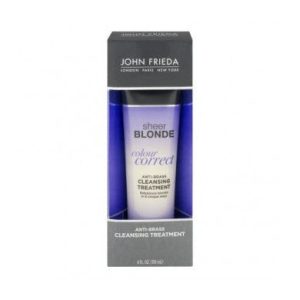 John Frieda Pura Rubia Corregir El Color De Anti-Latón Tratamiento De 4 Oz (Pack De 4)