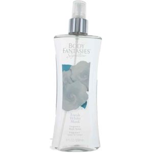 Body Fantasies Signature White Musk Fragrance Body Spray, Clean & Fresh Floral Scent, 8 fl oz