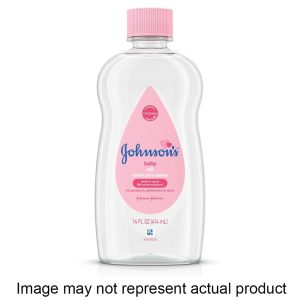 Johnson's Baby Oil – Pure Mineral Oil (Moisture Lock Formula)