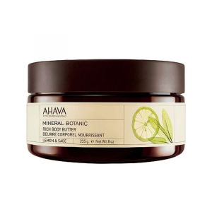 Ahava Rich Body Butter - Lemon & Sage 235g