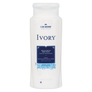 Ivory Mild & Gentle Body Wash, Original Scent, 21 oz