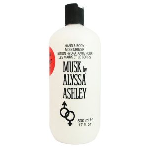 Alyssa Ashley Perfume Oil Musk Hand And Body Moisturiser Lotion, 17 Oz