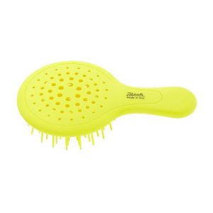 Janeke Mini SuperBrush Yellow Hair Brush