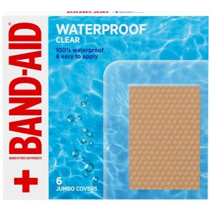 Band-Aid Waterproof Ap 6  Jumbo