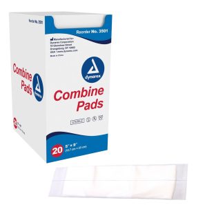 Dynarex Sterile Combine Pad  5 X 9  20 Pack
