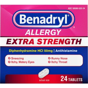 Benadryl  Allergy Tb 50 mg  24 Es