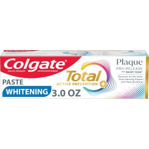 Colgate Total  Whitening Pro Release Plaque Toothpaste, 3 .0 OZ