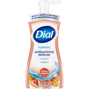 Dial Complete Antibacterial Foaming Hand Wash, Citrus Sunburst, 7.5 Fl Oz
