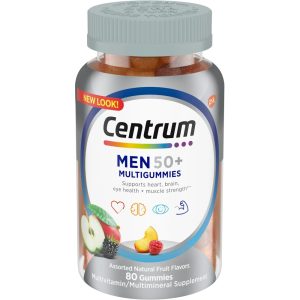 Centrum Men 50+ Multivitamin gummies Fruit 80Ct