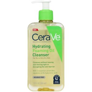 CeraVe Cleanser, Hydrating, Foaming, Oil 12 Fl Oz