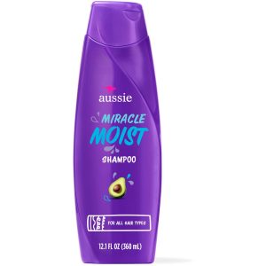 Aussie Miracle Moist Shampoo  12.1 Fl Oz